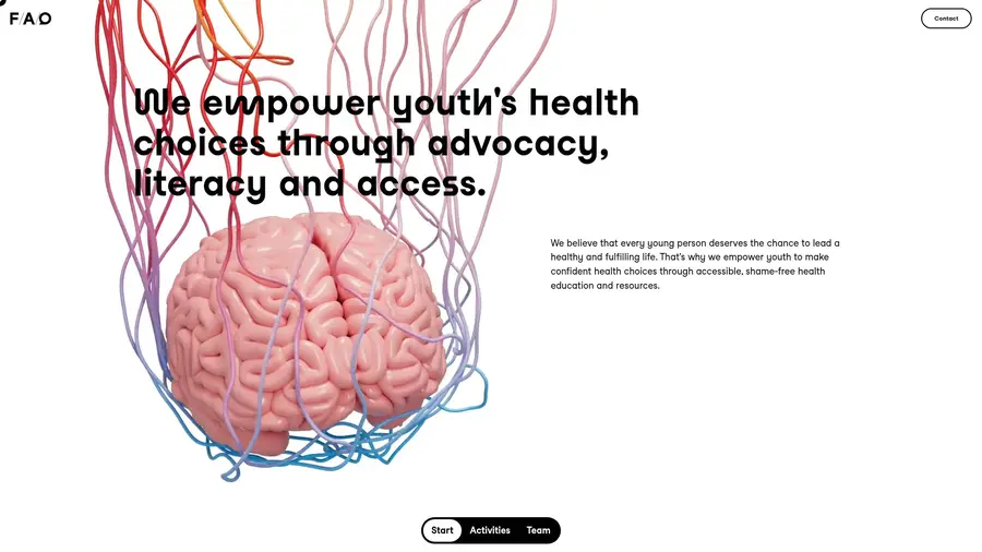 F/A/Q Health website preview